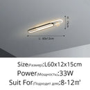 DecorBites™ Gold Starry Strip Flush Mount Ceiling Light Luxury Chandelier