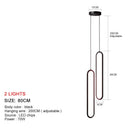 DecorBites™ LED Chandelier: Modern Living Room Dining Room Pendant Lights for Home Decor