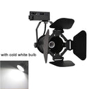 DecorBites™ 4-Light Industrial Track Spotlight for Mall Exhibition Office LED Lighting