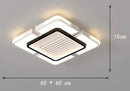 DecorBites™ Kids Bedroom Bladeless Ceiling Fan with Remote Control and Light