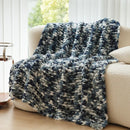 DecorBites™ Knitted Jacquard Blanket Throw 130x160cm 1400g