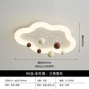 DecorBites™ Kids Cloud Chandelier Light for Children's Room, Full Spectrum, Boys & Girls, Cream Style