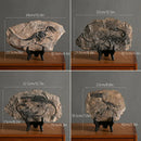 DecorBites™ Dinosaur Fossil Figurine: Retro Resin Animal Statue for Home Décor & Gifts