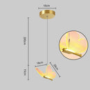 DecorBites™ Butterfly LED Chandelier for Duplex Villa Living Room Romantic Wedding Decor