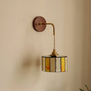 DecorBites™ Adjustable LED Wall Lamp Sconce Copper Wood Glass Stair Light