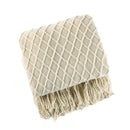 DecorBites™ Knitted Pineapple Grid Throw Blanket - Nordic Sofa Blanket for Home Decor
