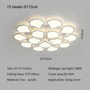 DecorBites™ Ginkgo Biloba LED Ceiling Lamp Dimmable Minimalist Modern Indoor Light Fixtures
