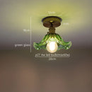 DecorBites™ Green Stripe Glass Pendant Lamp Fixture for Home Decor & Kitchen Lighting