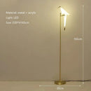 DecorBites™ Bird LED Floor Lamp for Living Room & Bedroom