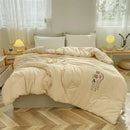 DecorBites™ Cotton Soya Fibre Filling Quilted Comforter Blanket - All Seasons Luxe Bedding