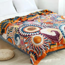 DecorBites™ Cotton Gauze Soft Throw Blanket for Bed and Sofa