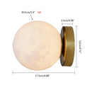 DecorBites™ Circular Planet Wall Lamp: 3D Lunar Sconces for Home, Bedside, Background Wall