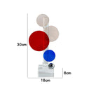 DecorBites™ Geometric Crystal Ornaments Ring Sculpture Home Decor Figurines