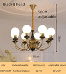 DecorBites™ Cream Style LED Chandelier for Bedroom, Living Room, Dining Room