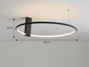DecorBites™ Circular LED Ceiling Light for Bedroom - 360 Degree Rotation