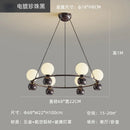 DecorBites™ Cream Nordic Pendant Chandelier for Living Room, Bedroom, and Dining Room
