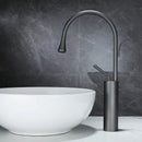 DecorBites™ Brushed Gold Basin Faucet Hot Cold Swivel Sink Water Crane