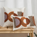 DecorBites™ Geometric Embroidered Cushion Cover - 45x45cm/30x50cm - Ethnical Pattern