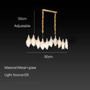 DecorBites™ Cloud Mist Glass Chandelier with G9 Light Source - Luxury Home Decoration