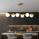 DecorBites™ Gold Glass Ball LED Pendant Light for Kitchen Dining Room Lighting