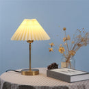 DecorBites™ Adjustable Pleated Table Lamps: Modern Nordic Retro LED Desk Lamp for Living Room, Bedroom.