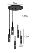 DecorBites™ LED Pendant Chandeliers for Modern Home Decor and Indoor Lighting