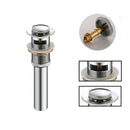 DecorBites™ Gold Large Round Bathroom Pop-up Drain for Copper Washbasin Sink