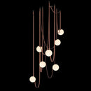 DecorBites™ Duplex Wabi Sabi Designer Villa Belt Living Room Chandelier Nordic Ceiling Light