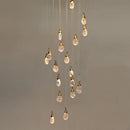 DecorBites™ Gourd Shaped Crystal Chandelier for Living Room & Restaurant