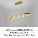 DecorBites™ LED Aluminum Ceiling Chandelier for Kitchen Living Room Modern Nordic Design