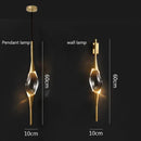 DecorBites™ Crystal Copper Wall Sconce for Dining Room, Living Room, and Bar