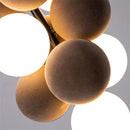 DecorBites™ Abstracta Pendant Lamp: Stylish Designer Fabric Chandelier for Home, Office, and Dining Space