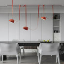 DecorBites™ Leather Pendant Light: Modern Nordic DIY Chandelier for Home and Office Decor