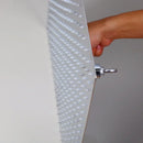 DecorBites™ 20" Chrome Brass Square Rain Shower Head - Wall Mounted Bathroom Shower Head