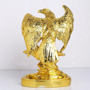 DecorBites™ Golden Eagle Wings Spread Resin Statue Home & Office Decor Art Craft