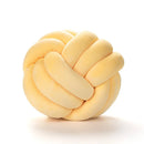 DecorBites™ Knot Ball Short Plush Throw Pillow for Home Décor and Comfort
