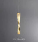 DecorBites™ Gold Steel LED Pendant Lights - Luxury Dimmable Suspend Lamp