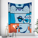DecorBites™ Abstract Woman Tarot Card Tapestry Wall Hanging for Boho Room Decor