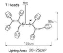DecorBites™ Glass Pendant Lights: Nordic Modern Design for Bar, Dining, Living Room