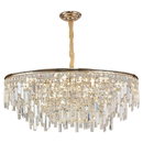DecorBites™ Crystal LED Chandelier for Living Room, Dining & Bedroom - High-end Luxury Lighting