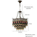 DecorBites™ French Brass Crystal Ceiling Chandelier | Classic European Hanging Lamps