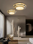 DecorBites™ Gold Crystal Ceiling Lights LED Minimalist Luxury Lighting - Stainless Steel Crystal Luminaires