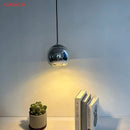 DecorBites™ Glass Pendant Lights 15cm/20cm Round Ball Hanging Lamp in Golden/Copper/Silver Plating