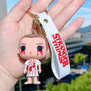 Creative, trendy, quirky and quirky stories, keychains, trendy flower monsters, cannibalistic flower keychains, men's and women'