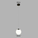 DecorBites™ Glass Ball LED Pendant Chandelier for Dining and Bedroom