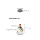DecorBites™ LED Pendant Light Fixture Modern Luxury Stone Hanging Lamp