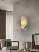 DecorBites™ Leaf Resin LED Wall Sconces for Bedroom Living Room Corridor, Indoor Decor Lighting
