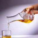 DecorBites™ Crystal Glass Wine Decanter & Sake Glass Set- Hamster Nest Design