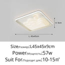 DecorBites™ LED Chandelier: Modern Lighting Fixture for Home Decor, White Lustre Lights