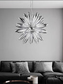 DecorBites™ LED Large Globe Chandelier with Glass Lampshades - Chrome or Gold Hardware